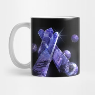 Fantasy Birthstone, December, Tanzanite Mug